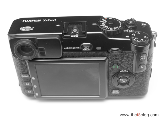 fuji xpro m mount 5 back of the fuji xpro camera
