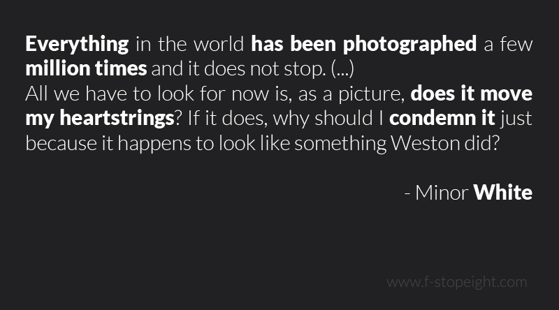 Insights: 5 Photography tips gleaned from a Minor White interview ...