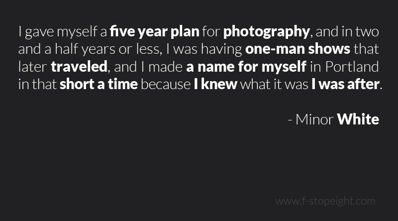 Insights: 5 Photography tips gleaned from a Minor White interview ...