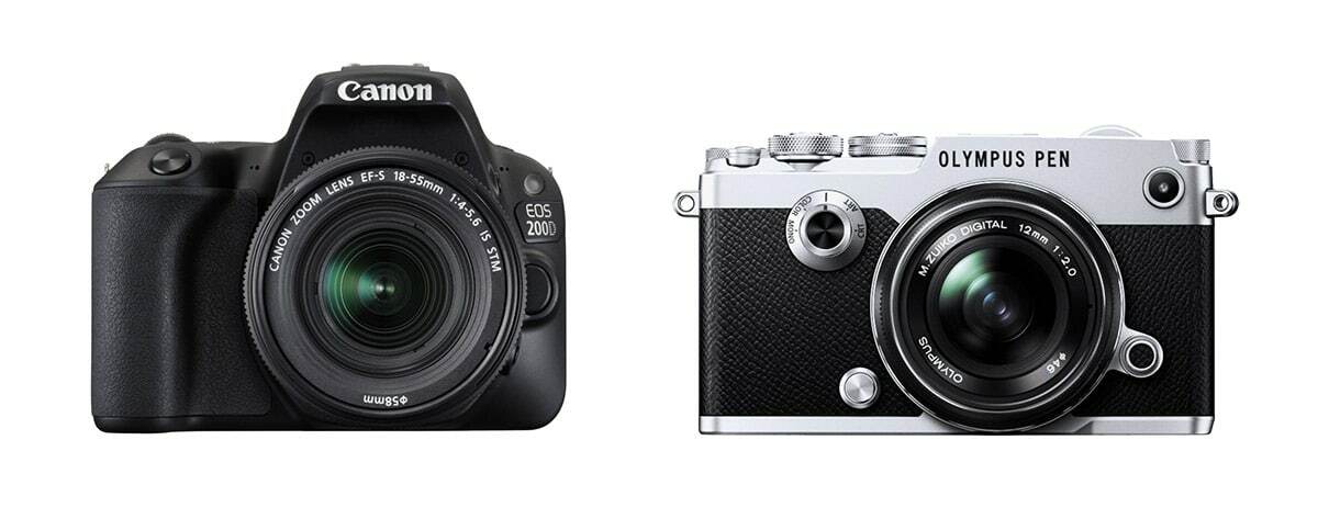 DSLR vs mirrorless looks comparison